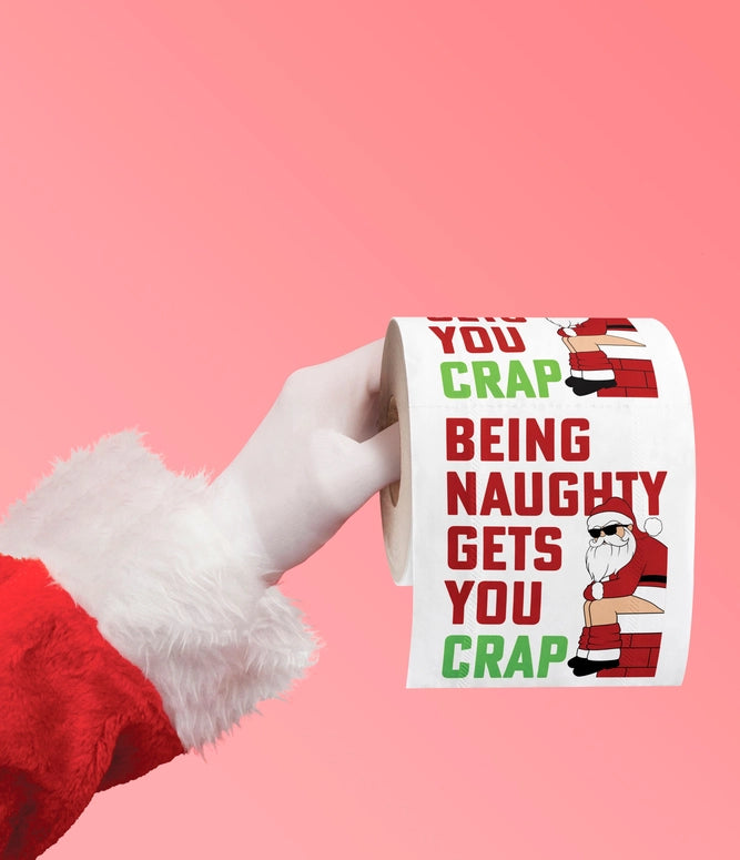 North Pole Plumbing Co. Hilarious Holiday Toilet Paper