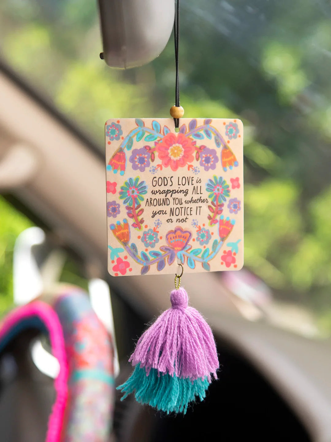 Natural Life Car Air Freshener-God's Love