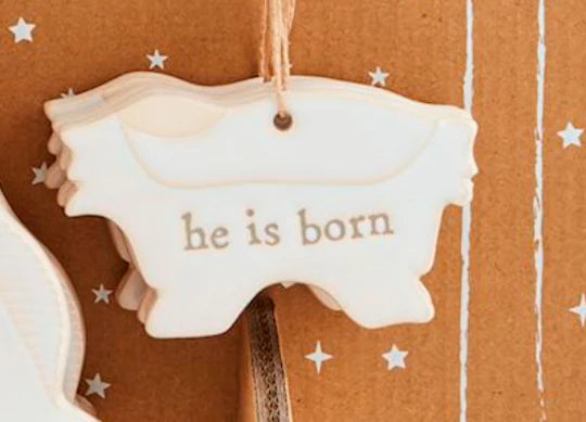 Mud Pie Nativity Ornaments