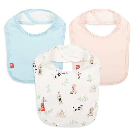 Magnetic Me Introduce Mother Goose Modal Magnetic 3 pack bibs