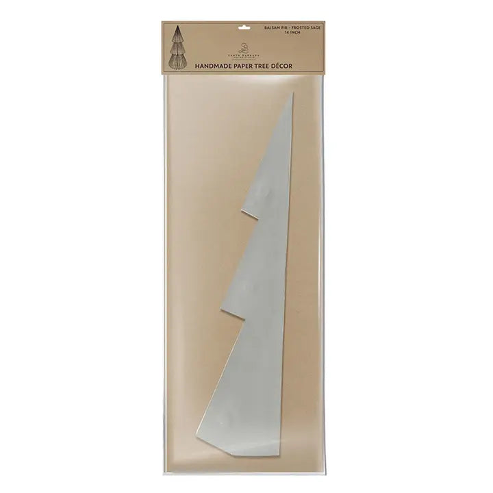 Santa Barbara Design Studio Paper Tree - Balsam Fir Frosted Sage 14"