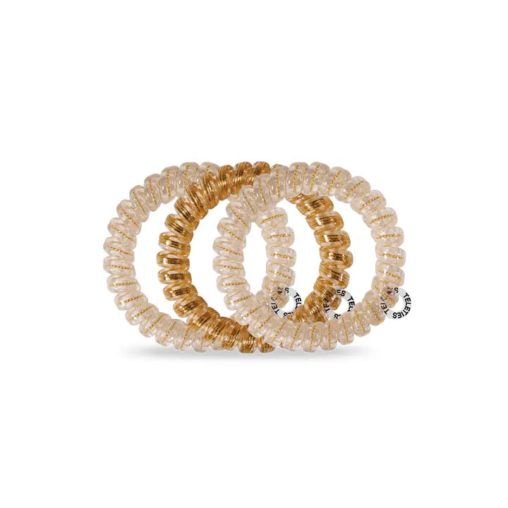 Teleties Spiral Hair Coils | Large | Luxury Living Hair Ties