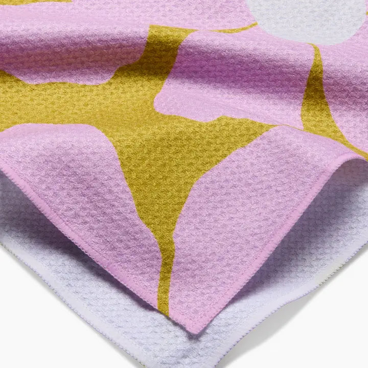 Geometry Bloom Mom Tea Towel