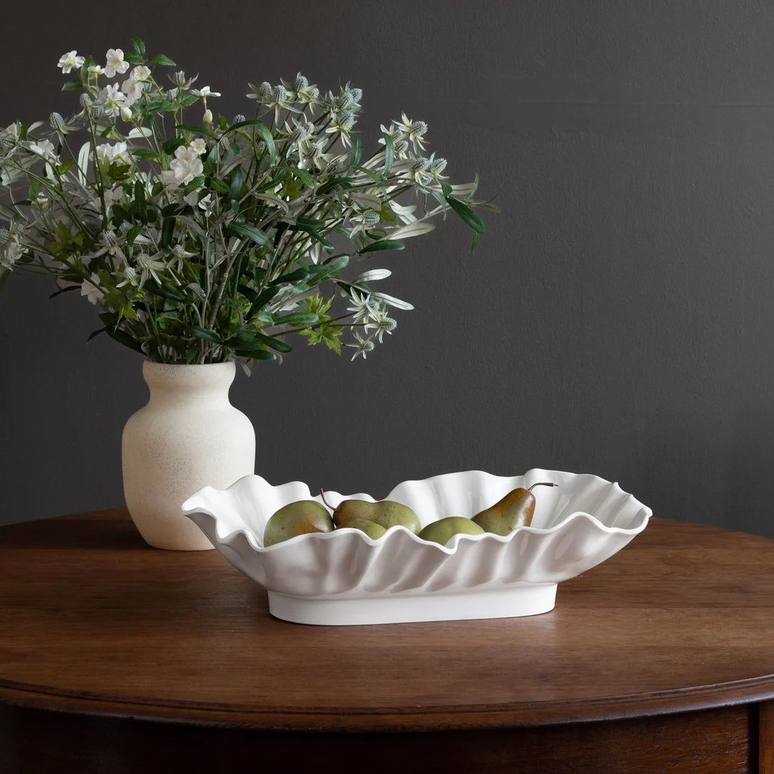 Beatriz Ball VIDA Bloom Large Rectangle Bowl (White)