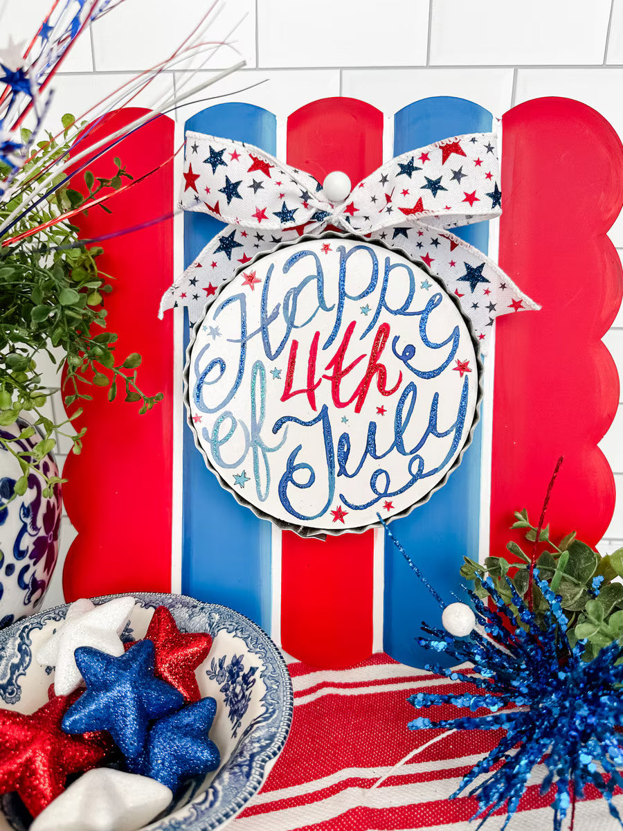 The Round Top Collection Mini Art Happy 4th Of July