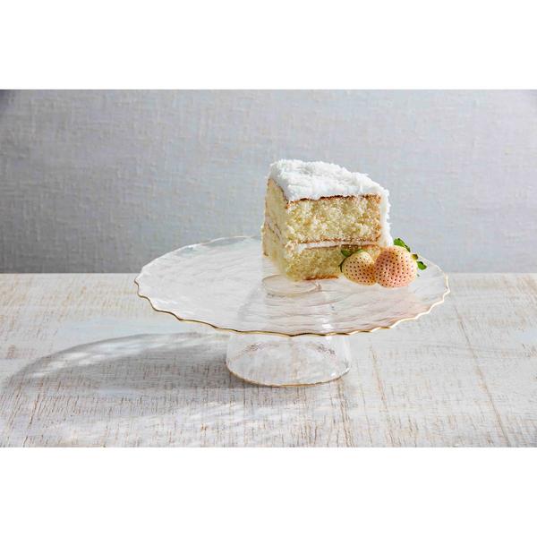 MUD PIE GLASS REVERSIBLE CHIP AND DIP SET