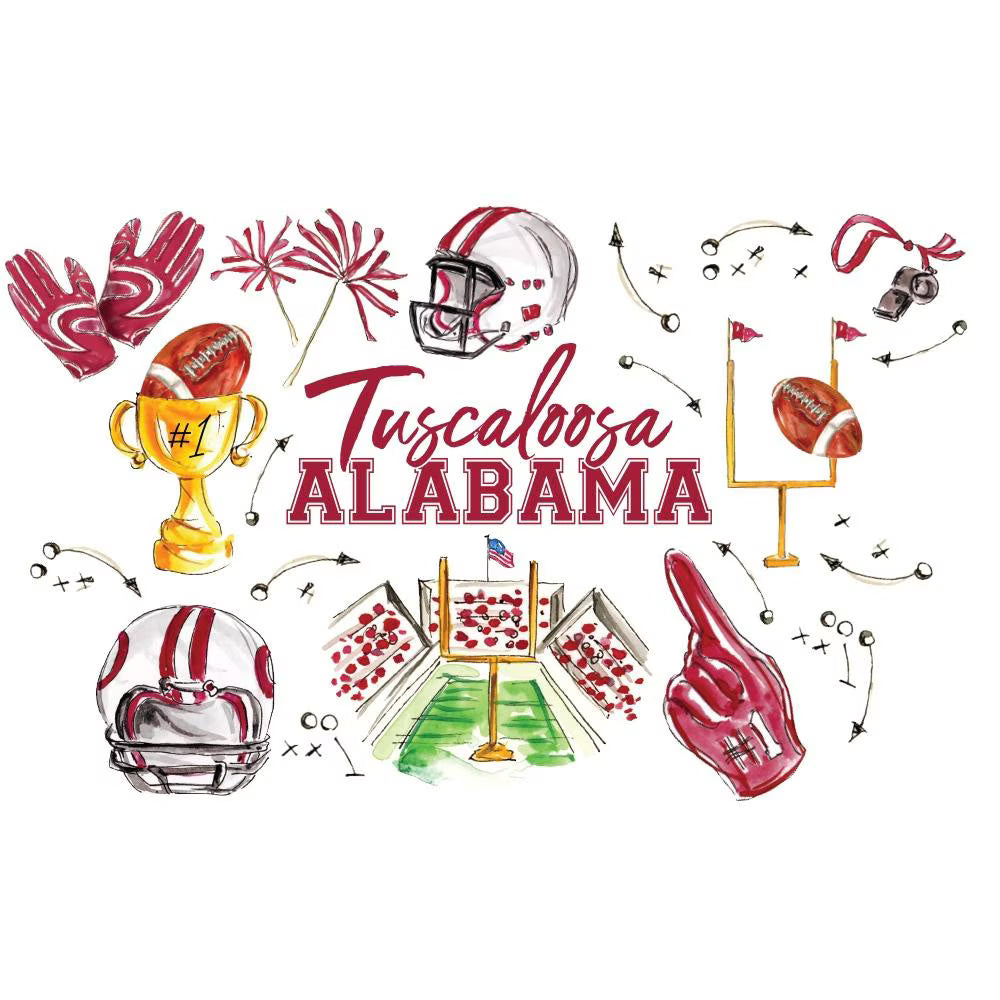Swig Life Tailgates In Tuscaloosa Frost Flex Cup 20oz (Set Of 8)