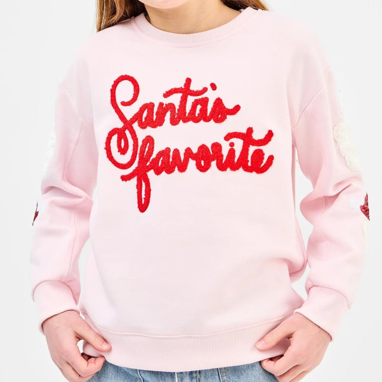 Mary Square Santa's Favorite Sweatshirt