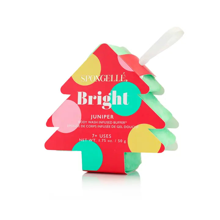 Spongelle Bright - Juniper Holiday Tree Buffer