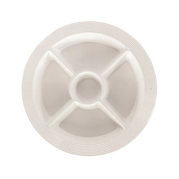 nora fleming pinstripes melamine divided dish