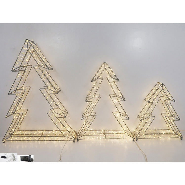 One Hundred 80 Degrees Wire Frame Tree