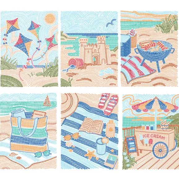 Flowart- Dot By Letter- Day At the Beach