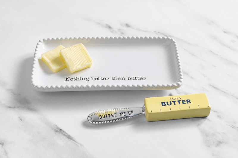 MUD PIE BUTTER DISH SET