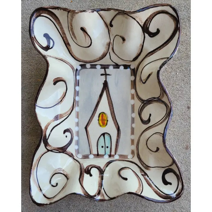 Heartfelt Traditions Friendship Bowl (Swirl Church)