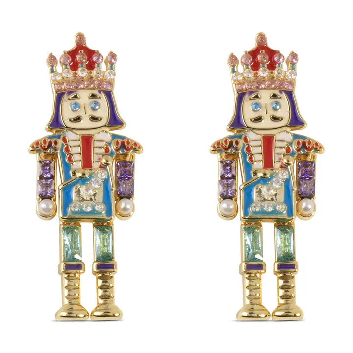 Amanda Blu Gold Cz Nutcracker