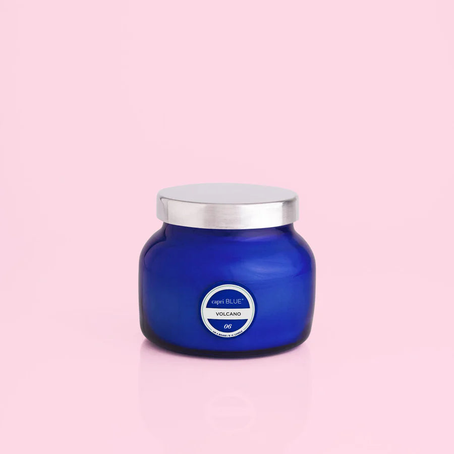 capri BLUE Volcano Signature Petite Candle, 8 oz