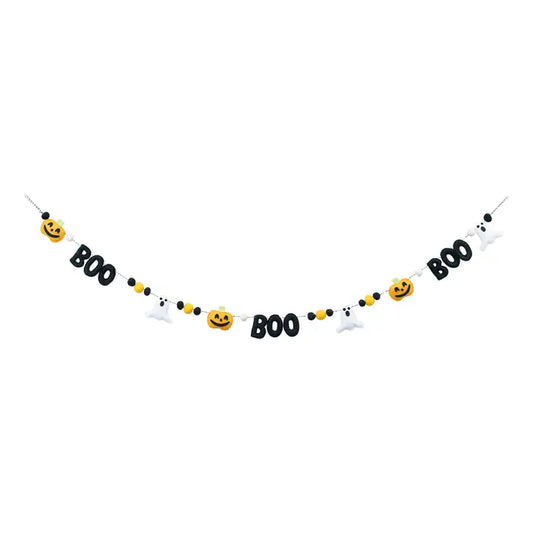 Glory Haus Boo Pumpkin Ghosts Banner