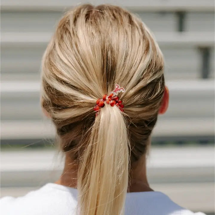 Teleties Spiral Hair Coils | Small | Roll Tide! Hair Ties