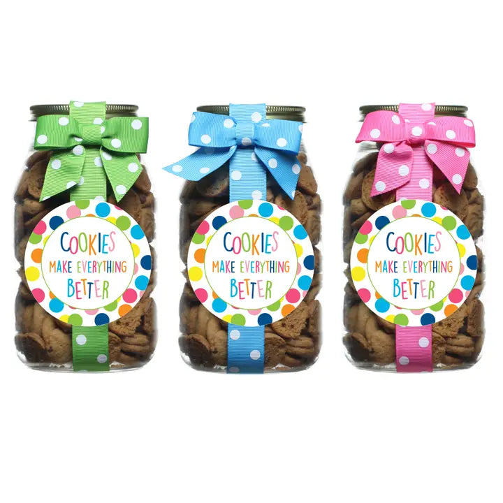 Oh, Sugar! Cookie Quart Jars