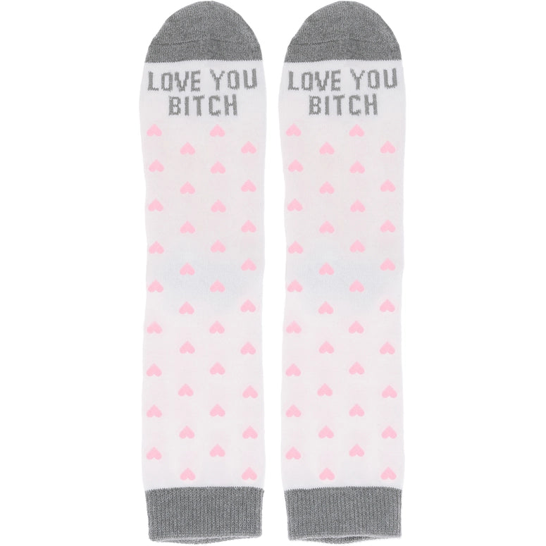 Pavilion Love You Bitch - Slipper Sock Gift Set