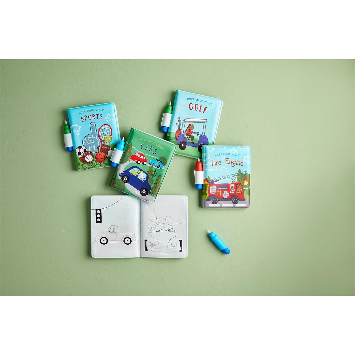 MUD PIE BOY WATER COLORING BOOKS