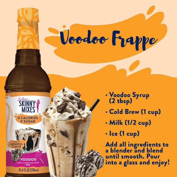 Jordan's Skinny Mixes Sugar Free Voodoo Syrup