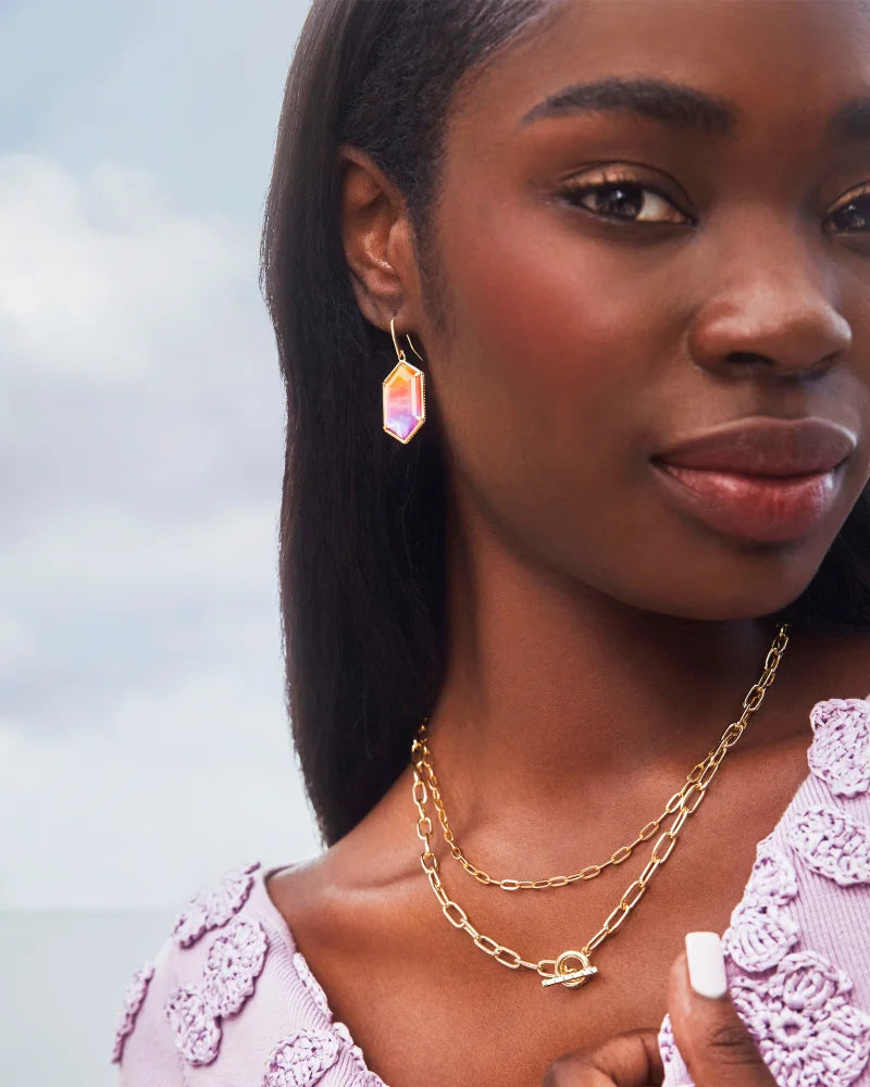 Kendra Scott Daphne Convertible Gold Link and Chain Necklace