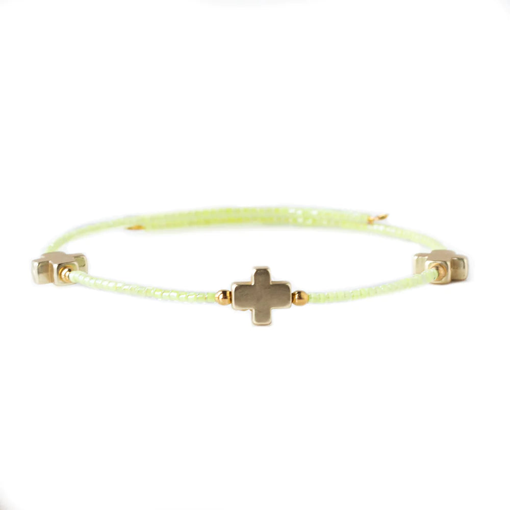 Lenny & Eva Faithful Bangle-Lime