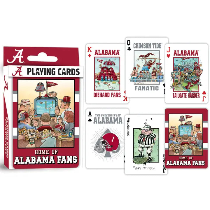 Alabama Crimson Tide Fan Deck Playing Cards