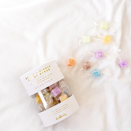 Bonblissity Sweet+Single Moisturizing Candy Scrub Assorted Scents 30piece