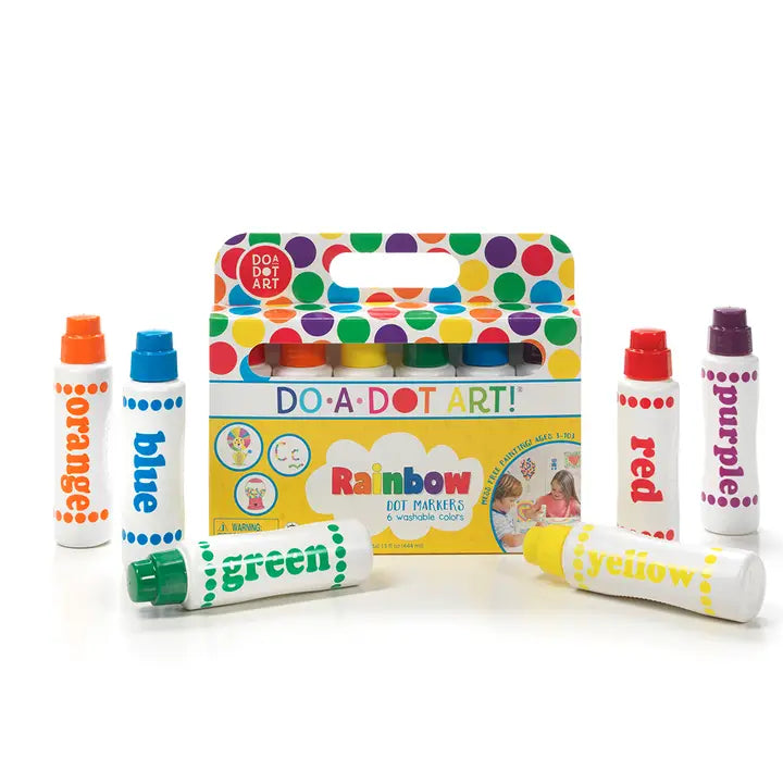 Do A Dot Art! 6 Pack Rainbow Marker