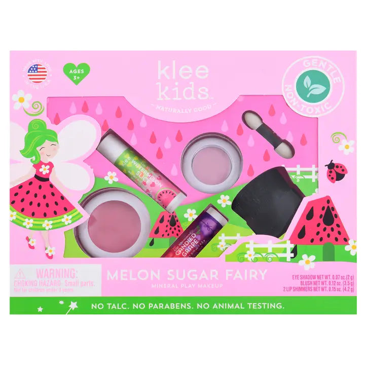 Klee Naturals New!! Melon Sugar Fairy - Klee Kids Play Makeup 4-PC Kit