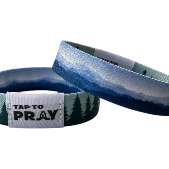 Versible Tap To Pray™ Wristbands - Mountains & Forests