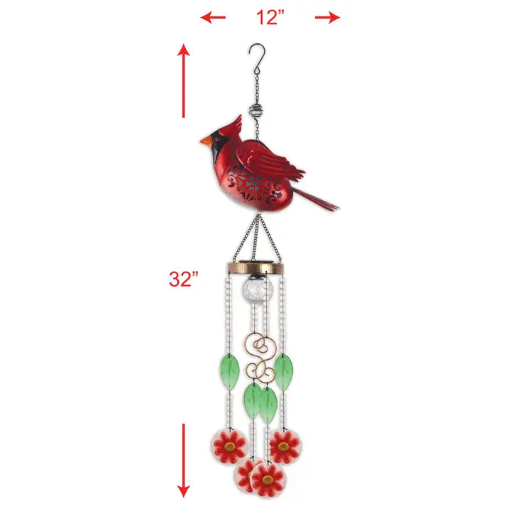 Sunset Vista Designs Cardinal Solar Hanging Buddy