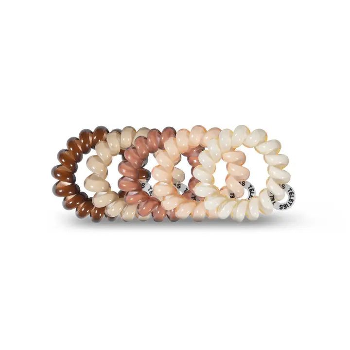 Teleties Spiral Hair Coils | Tiny | For the Love of Nudes Hair Ties