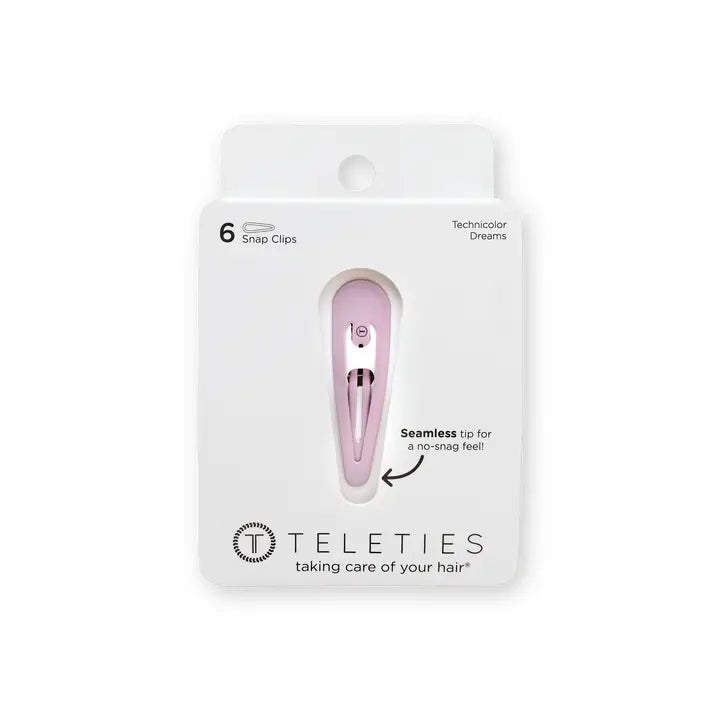 Teleties Snap Clip | Technicolor Dreams | 6 Count