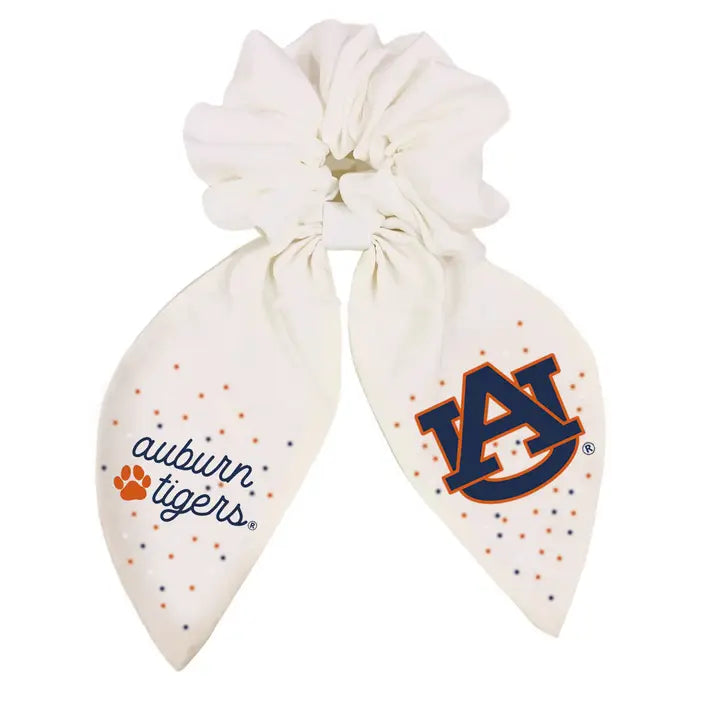 Auburn University Beaded Scrunchie