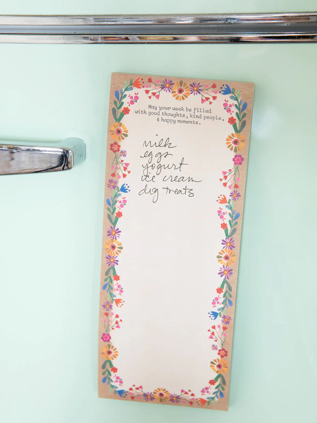 Natural Life Magnetic List Pad-Make Your Week