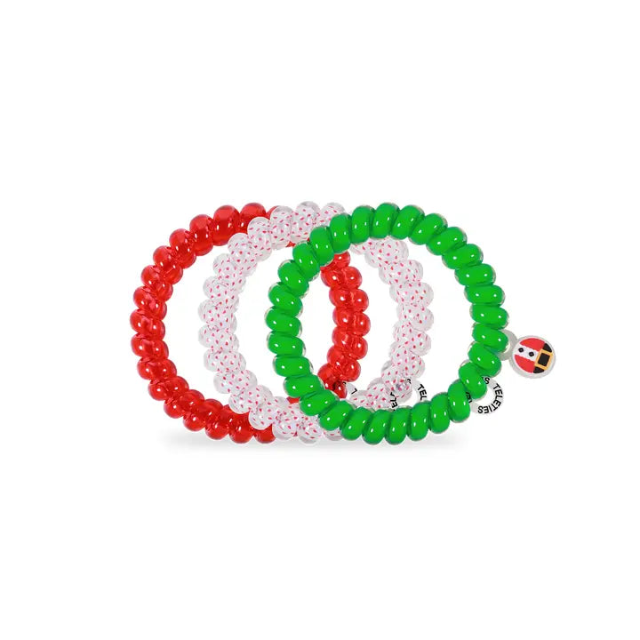Teleties Spiral Hair Coils | Large | Secret Santa Hair Ties