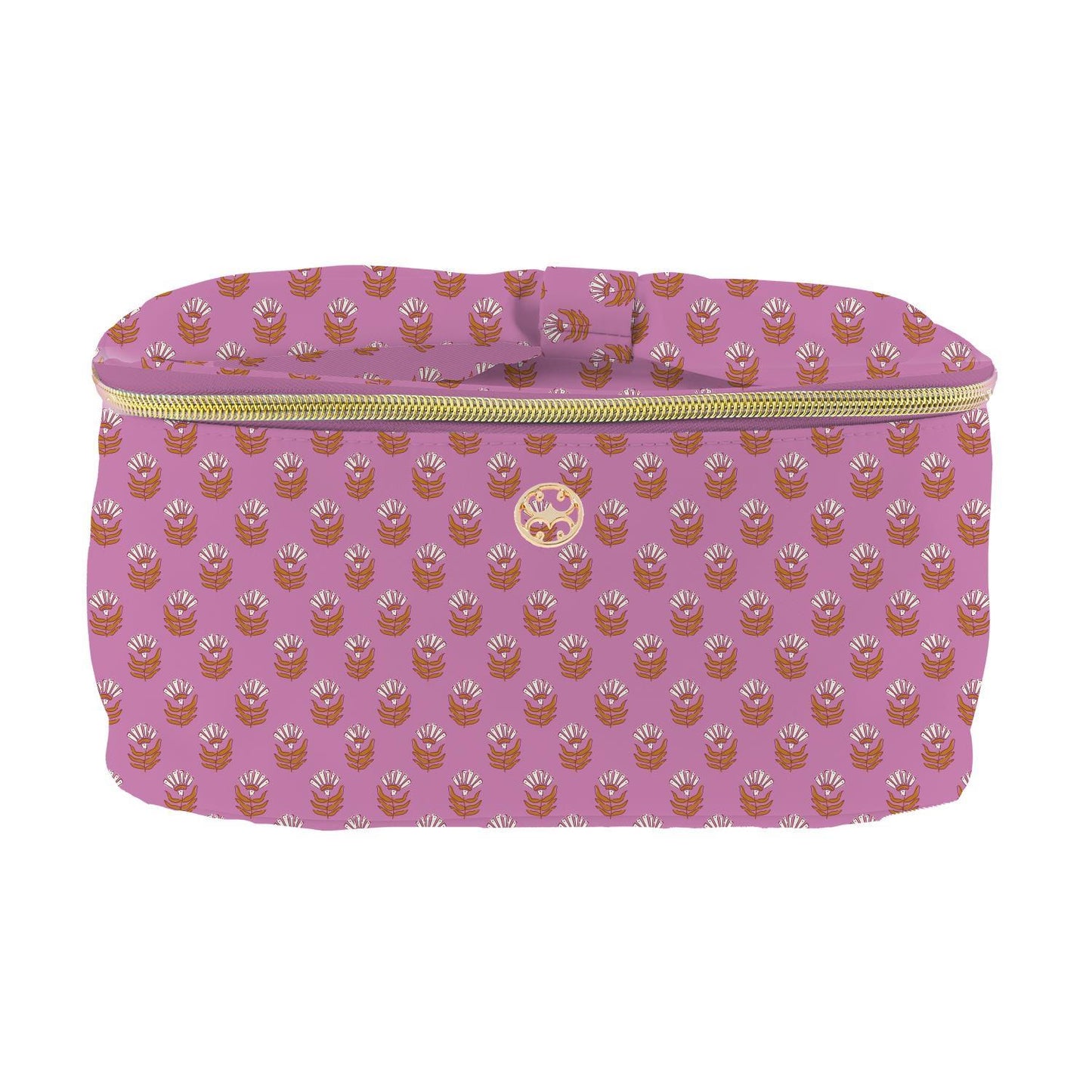 Mary Square  Kiss and Make Up Pink Floral Block