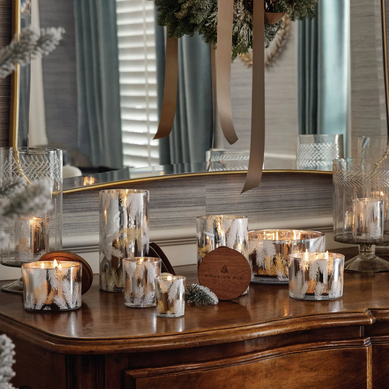 Thymes Frasier Fir Statement Poured Candle