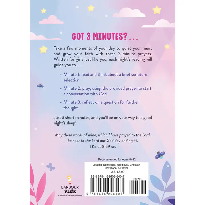 3-Minute Bedtime Prayers For Girls