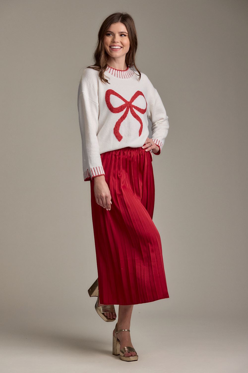 MUD PIE WILDER BOW SWEATER