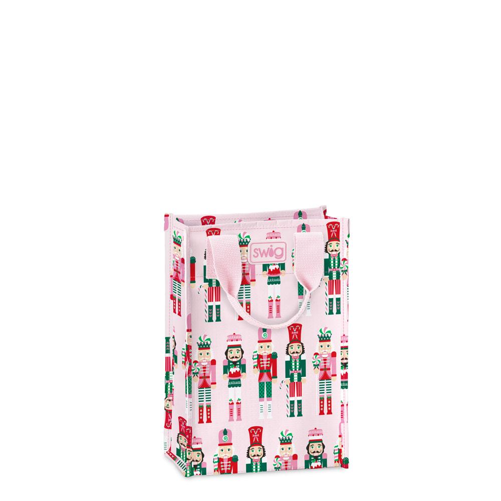 Swig Sugar Plum Soldiers Reusable Gift Bag (Tall)