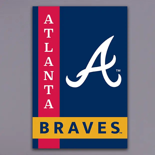 Magnolia Lane Braves Garden Flag