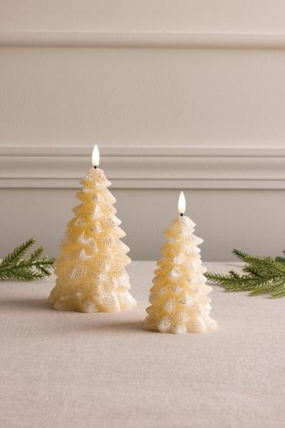 MUD PIE SMALL TREE FLAMELESS CANDLE