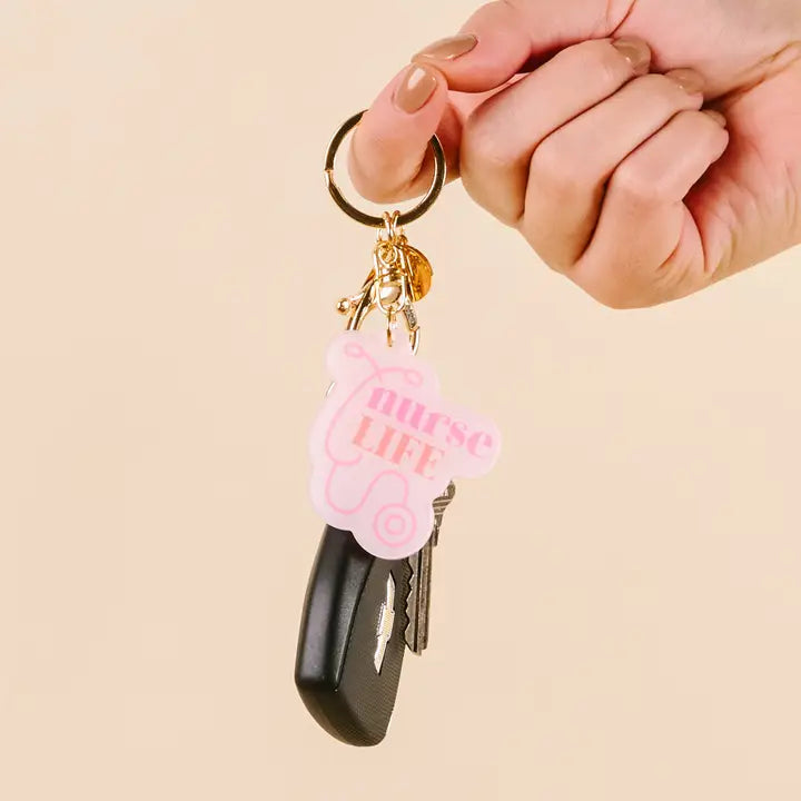 The Darling Effect Acrylic Keychain-Nurse Life