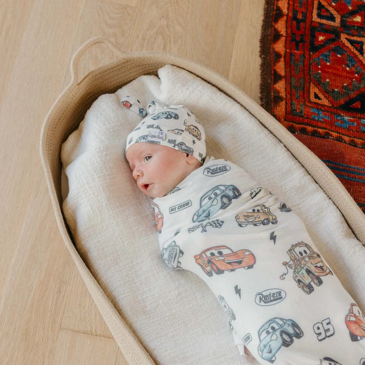 Copper Pearl Disney Pixar Cars Knit Swaddle Blanket