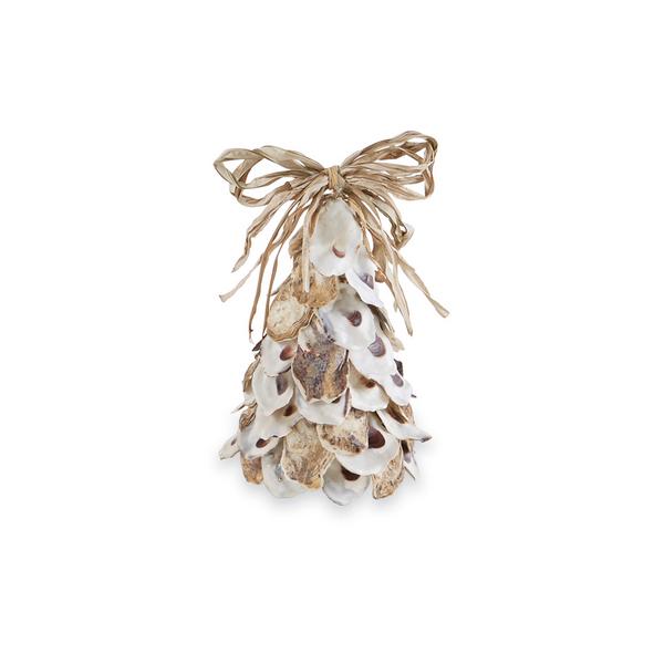 MUD PIE SMALL OYSTER SHELL TREE