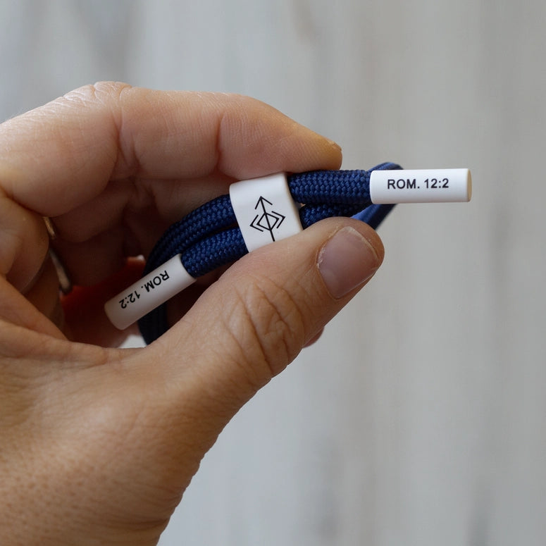 THE PRAYER I SHARE Don't Settle Christian Cord Bracelet